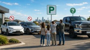 Families looking at EVs hit strange P-plate roadblock: Model Y banned, Ram 1500 allowed