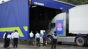 Electric truck battery-swap network to be built across Europe by CATL and local utility