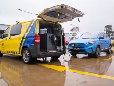 Motoring group to trial mobile DC fast charger for stranded EV drivers