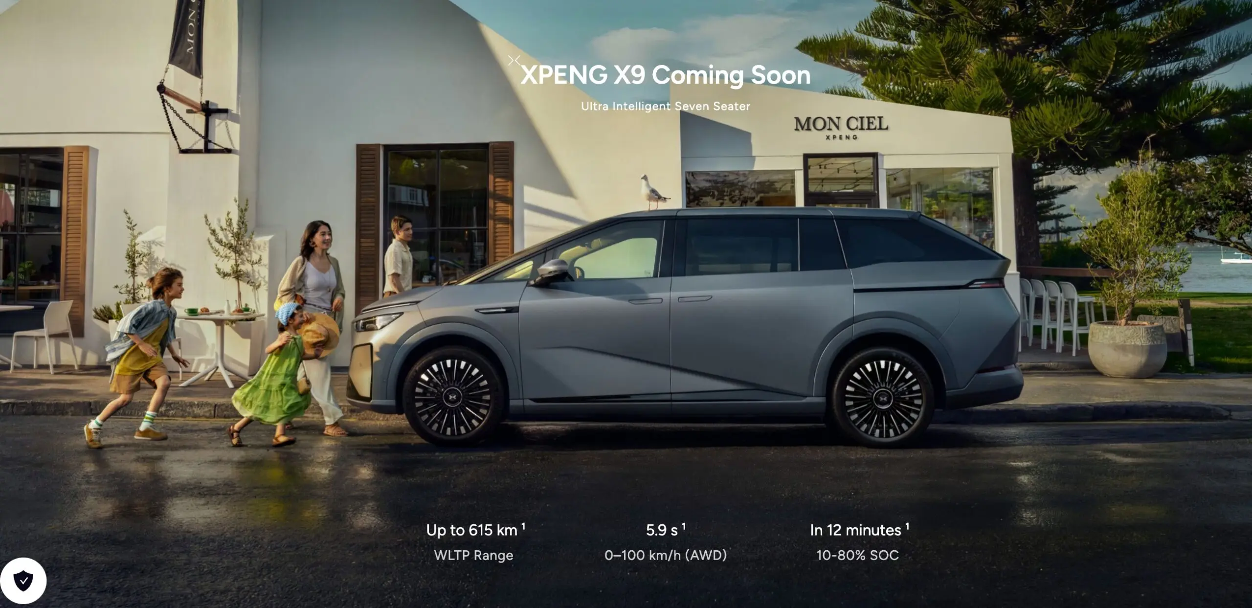 Xpeng teases second electric model in Australia, a fast-charging people mover