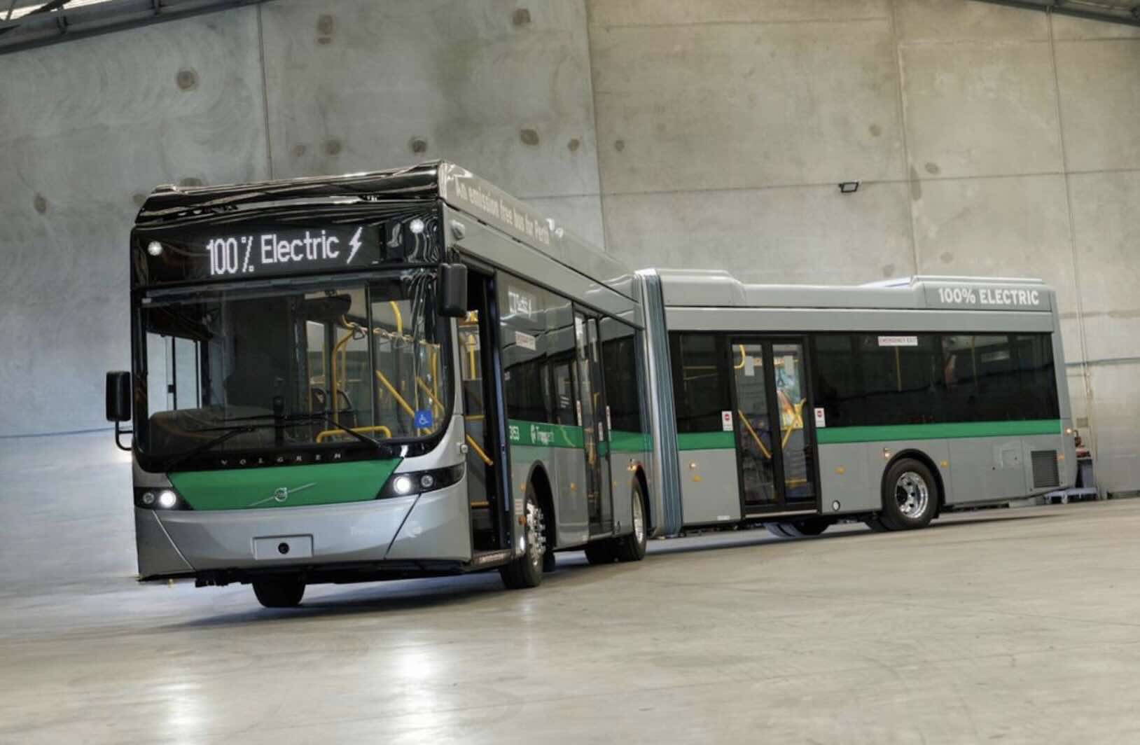 electric bendy bus