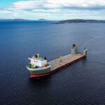 Massive heavy lift vessel arrives to transport world’s largest battery-electric ship from Hobart to South America