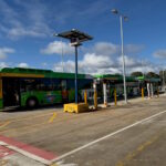 “They are a better ride:” State powers up first major electric bus depot, with 60 new charging stations