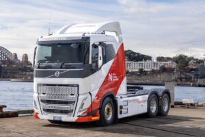 Australian electric freight start-up signs up its first customer and takes delivery of first electric prime mover