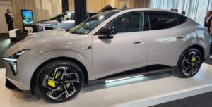 Xpeng gives first glimpse of right hand version of its L03 electric fastback
