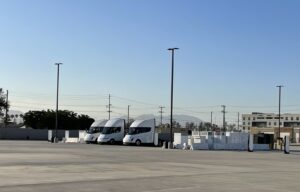Tesla opens first Megacharger station with 1.2 MW stalls for Semi electric trucks