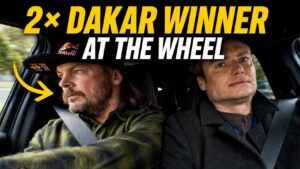 Video: What happens when a Dakar winner drives an electric SUV on track?