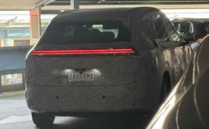 New Xpeng large electric SUV spotted testing at Tesla Supercharger in Australia