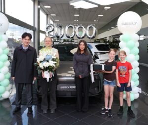 Geely delivers its 20,000th plug-in EV in Australia, in just 18 months