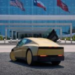Tesla showcases new Cybercab, now with Starlink integrated