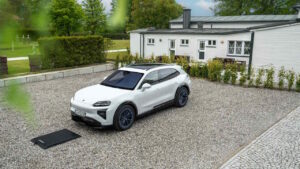 Porsche quietly unveils wireless EV charging