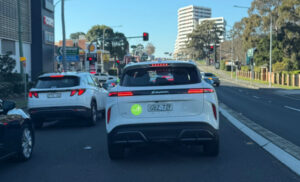 New Lepas L4 EV spotted testing in Sydney, one of two new electric models from a new Chinese brand
