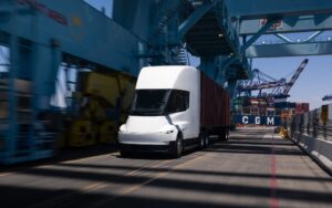 Tesla officially begins mass production of Semi electric trucks, says they “require almost no maintenance”