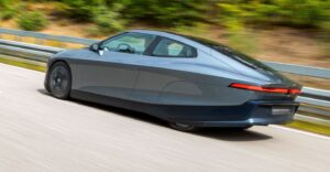 Mission efficiency: VW unveils ultra-efficient prototype EV with a “teardrop” shape, based on current electric platform