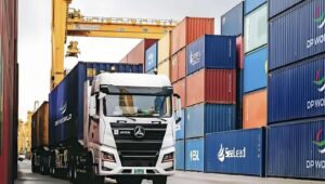 Logistics giant backs plans for state’s first electric freight network, possibly with Chinese trucks and battery swaps
