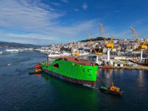 “Battery-first” service operation vessel launched in Spain to support offshore wind industry