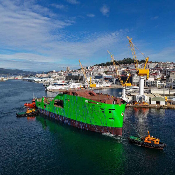 “Battery-first” service operation vessel launched in Spain to support offshore wind industry
