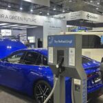 Toyota turns up to festival of electrification, solar and batteries with a hydrogen car